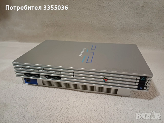 Sony PlayStation 2 SCPH-50003 SS - Silver Prestige Line , снимка 3 - PlayStation конзоли - 53081387