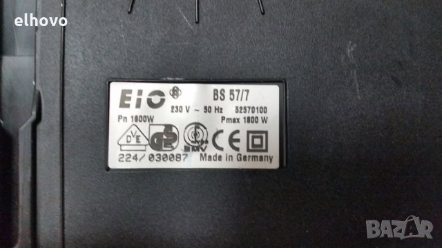 Прахосмукачка EIO TOPO BS 57/7, снимка 3 - Прахосмукачки - 29093156