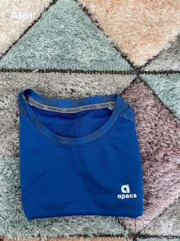 Синя тениска Apacs, снимка 1 - Тениски - 42358714