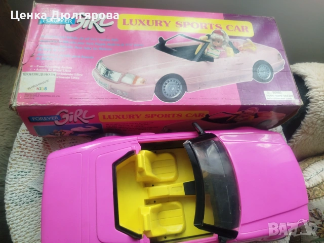 Ретро луксозна спортна Барби кола, снимка 5 - Колекции - 54358340