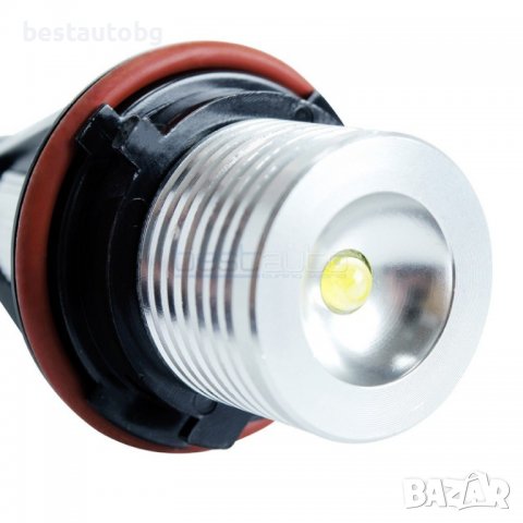 LED крушки за фабрични ангелски очи 10W за BMW E60/E61 (03-07) - бели, снимка 3 - Аксесоари и консумативи - 39948033