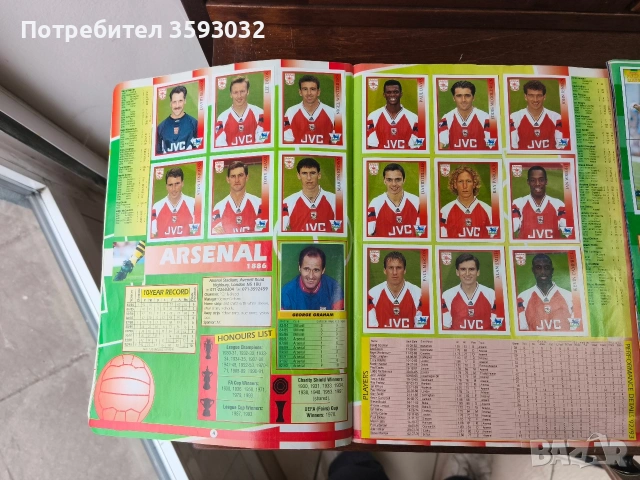 Два пълни албума Premier league 94,95, снимка 5 - Колекции - 53923258