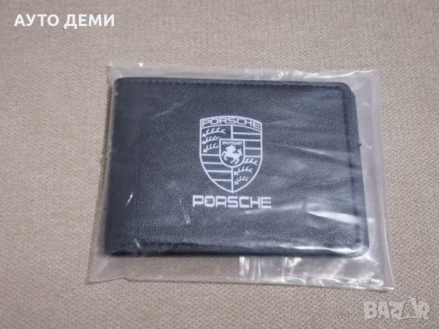 Кожен органайзер за документи , лични карти , дебитни и кредитни карти с емблема Порше Porsche, снимка 4 - Аксесоари и консумативи - 35562061