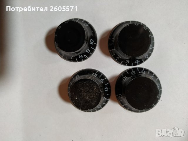 Продавам кнобове(копчета,врътки,капачки) за потенциометри за електрическа китара