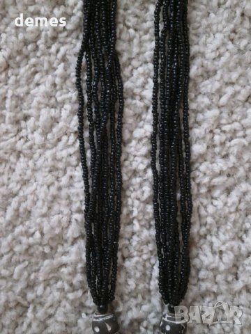  Традиционен африкански гердан-комбинация от пясъчна мъниста, снимка 6 - Колиета, медальони, синджири - 31062167
