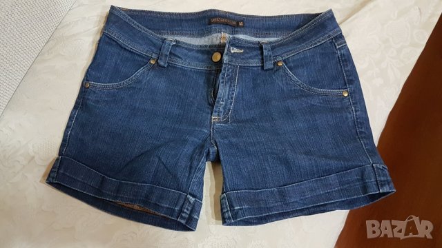 Къси дънкови панталонки, М размер, снимка 2 - Къси панталони и бермуди - 29409089