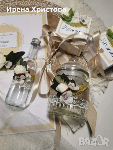 Комплект за кръщене, снимка 6 - Декорация - 51235822