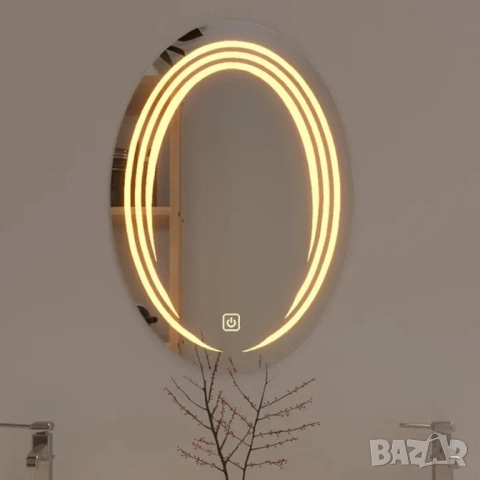 Огледало за баня с LED светлина, снимка 2 - Други стоки за дома - 51852488