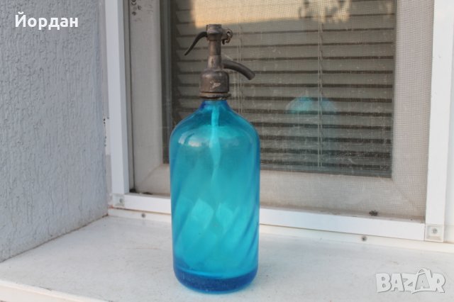 Сифон,Шише за газирана вода , снимка 1 - Антикварни и старинни предмети - 30986786