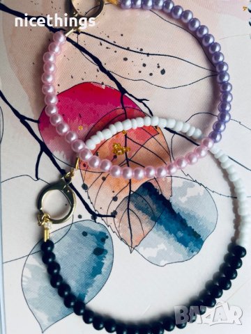 Гривни от мъниста, снимка 2 - Гривни - 42324155