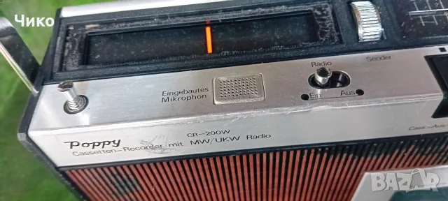 Немски радиокасетофон popping gr-200, снимка 7 - Радиокасетофони, транзистори - 56525691