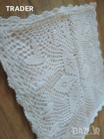 плетена възглавничка на една кука , снимка 3 - Декорация за дома - 37469023