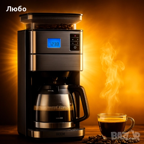 Филтърна кафемашина с мелачка и термокана BEEM BASIC SELECTION FRESH-AROMA-PERFECT II