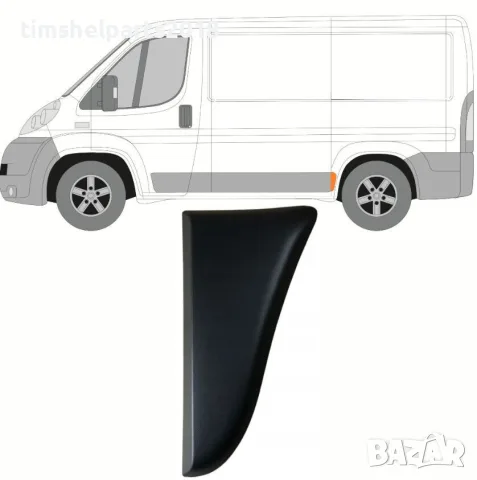 Лайста на калника на CITROEN JUMPER / PEUGEOT BOXER / FIAT DUCATO L1 модели след 2006
