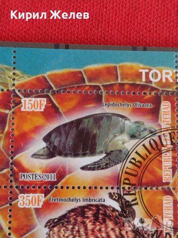 Пощенски марки чиста комплектна серия КОСТЕНУРКИ за колекция декорация поща Конго,Чад 29507, снимка 5 - Филателия - 37722961