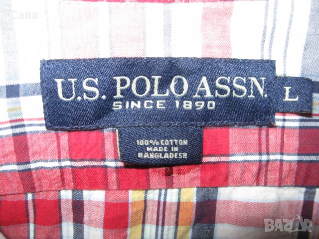 Риза U.S. POLO ASSN.  мъжка,Л, снимка 1 - Ризи - 37564653