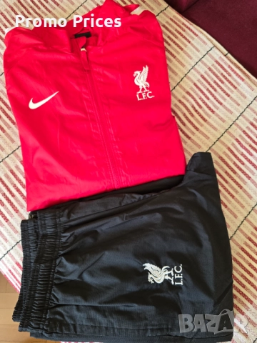 Спортен карго екип LFC Ливърпул за футбол с Dri-FIT, Червен, М, снимка 4 - Спортни дрехи, екипи - 52639431