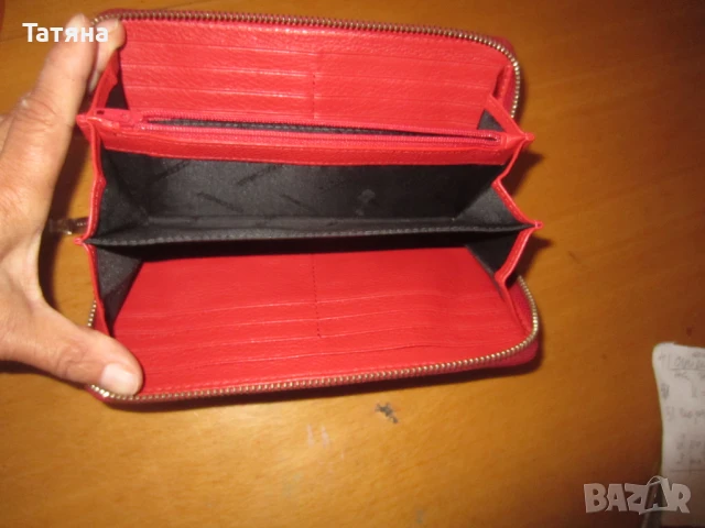 портмоне ест.кожа  KLM  ;;  COVERI WORLD;  COCCINELLE, снимка 12 - Портфейли, портмонета - 22120394