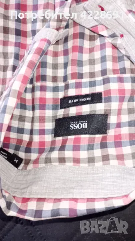 Памучни ризи BOSS, CMP, Columbia р-р 46 за туризъм и приключения, снимка 3 - Спортна екипировка - 49149250
