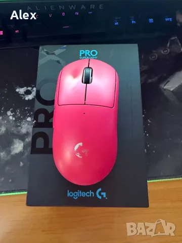 logitech x superlight, снимка 2 - Клавиатури и мишки - 55990048