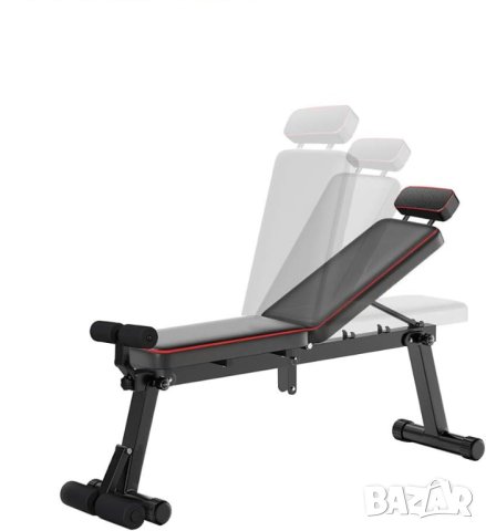 ПРЕОЦЕНЕНА Сгъваема лежанка за фитнес D532-SB0202301X, снимка 8 - Фитнес уреди - 42833851
