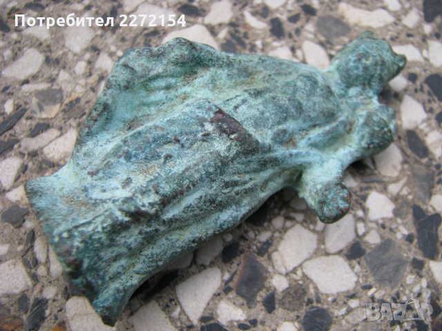 Бронзова статуетка пластика Юнона, снимка 2 - Антикварни и старинни предмети - 30604598