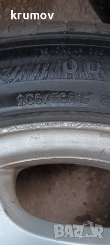 4 броя хубави летни гуми с джанти за Мерцедес 16 цола , снимка 5 - Гуми и джанти - 54083422