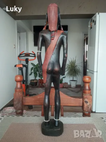 Антикварно предложение.Статуетка-Африка., снимка 3 - Колекции - 50050564