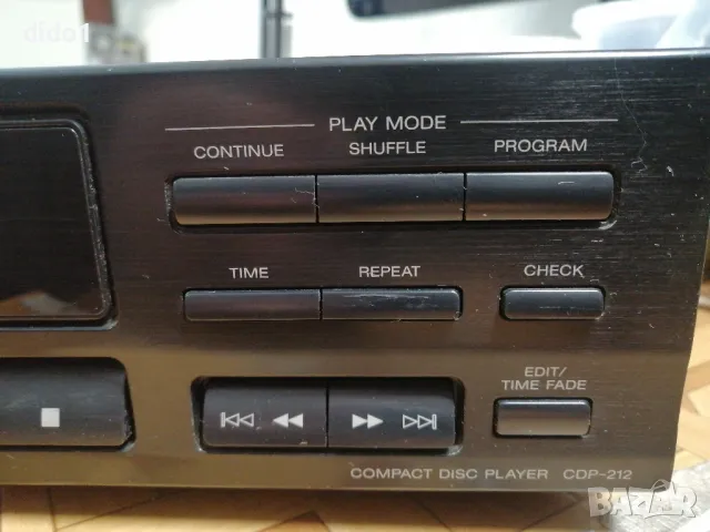 Плеър Sony CDP-212  употребяван , снимка 4 - Аудиосистеми - 48440489