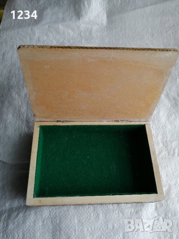 Дървена кутия 19. 5 см. , снимка 3 - Други стоки за дома - 31891932