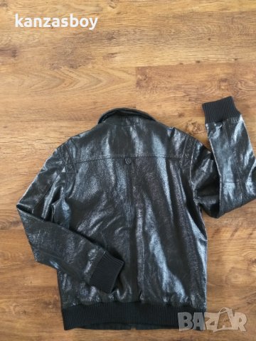 Energie pelle leather jacket - страхотно мъжко яке КАТО НОВО , снимка 11 - Якета - 40050042