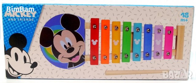 Музикална играчка - чинели Мики Маус и приятели / Mickey and friends
