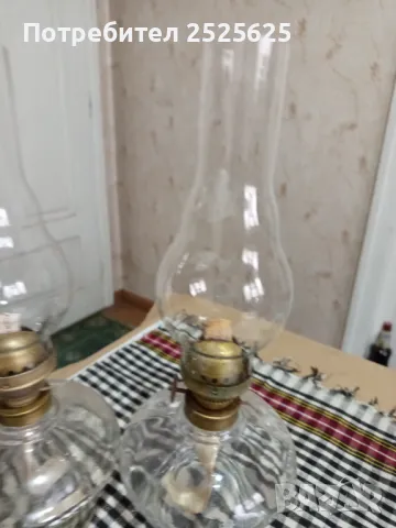 Голяма настолна газена лампа - 2 броя, снимка 3 - Настолни лампи - 39706363