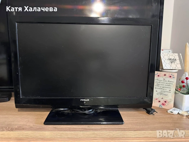 Продавам плосък Телевизор FINLUX 22 FLHY930LHU, в много добро състояние, работещ, с дистанционно Цен, снимка 6 - Телевизори - 54311331
