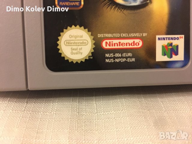 Perfect Dark Nintendo 64 N64 PAL, снимка 4 - Игри за Nintendo - 39811818