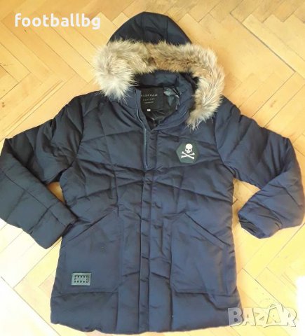 Страхотно мъжко яке РР с естествен косъм от енот ❤ размер М , снимка 7 - Якета - 30629677