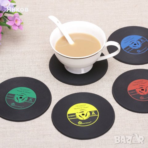 Drink coasters, снимка 5 - Грамофони - 30912843