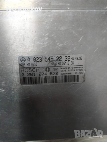 компютър Mercedes SLK R170 , A0235452232 , 0261204572 , A 023 545 22 32, снимка 2 - Части - 53368422