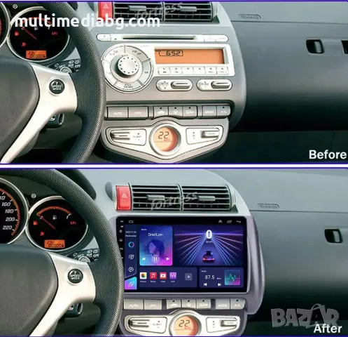 Honda Jazz 2002-2007 Мултимедия Навигация Android, снимка 5 - Аксесоари и консумативи - 49856146