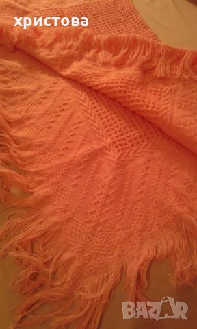 Топъл зимен шал-наметка, снимка 5 - Блузи с дълъг ръкав и пуловери - 31173713