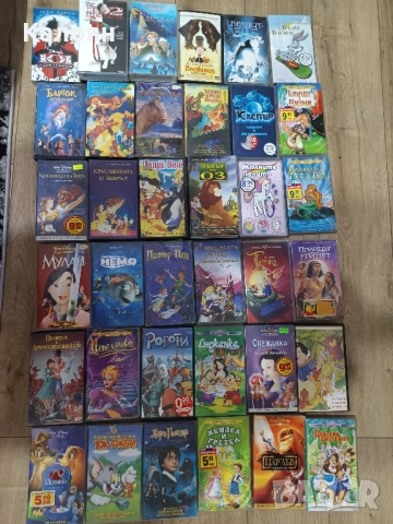 Видеокасети филми и детски, снимка 5 - Анимации - 47711431