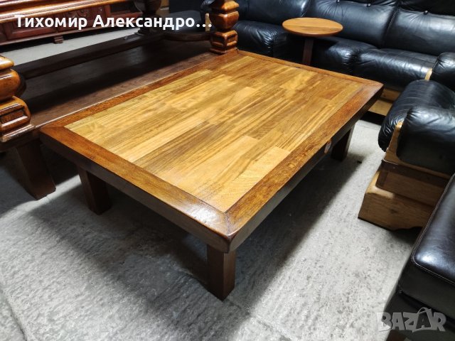 Холна маса от дъбов масив , снимка 2 - Маси - 42619510