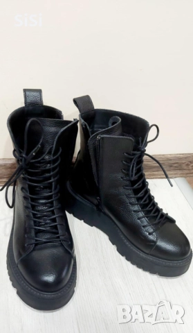 Страхотни боти Bianki- 38 номер, снимка 2 - Дамски боти - 52545990