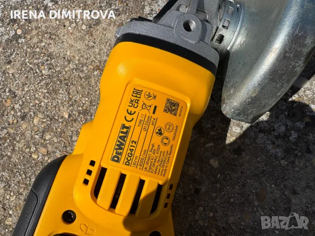 Dewalt dcg412 шлайф 18в, снимка 3 - Ъглошлайфи - 56067436