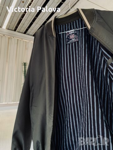 Преходно яке бомбър ENG HERITAGE BRAND, снимка 11 - Якета - 38576981