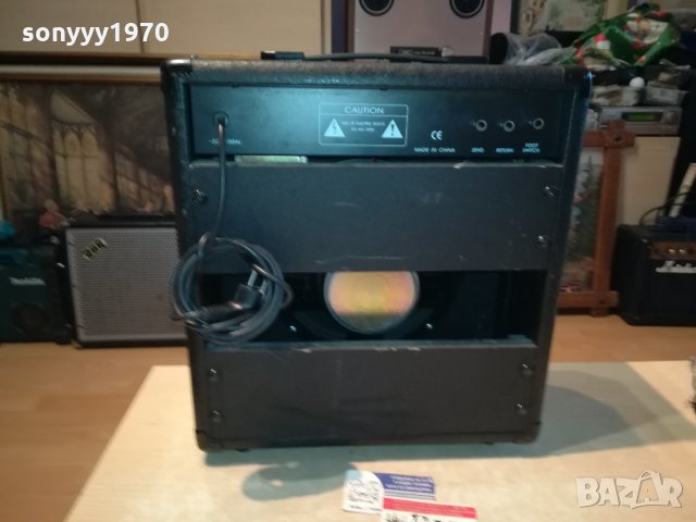 GUITAR AMPLIFIER-ВНОС GERMANY 1401221144, снимка 2 - Ресийвъри, усилватели, смесителни пултове - 35432927