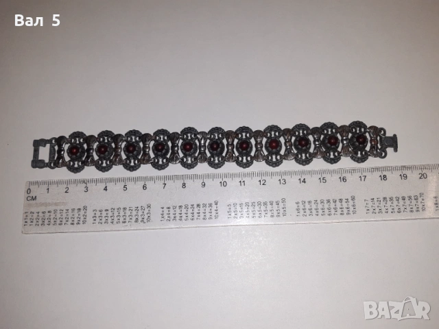 Стар накит възрожденски тип - гривна, снимка 2 - Антикварни и старинни предмети - 53056403