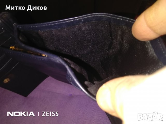 Портмоне агнешка естествена кожа 160х100мм, снимка 7 - Портфейли, портмонета - 31855673