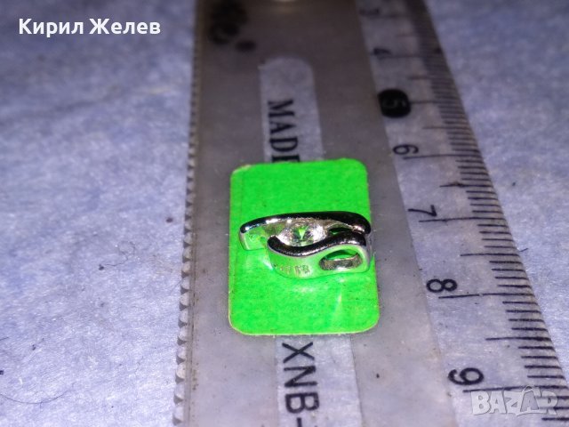 ПРЕКРАСНО СРЕБЪРНО МАРКОВО РОДИРАНО СРЕБРО 925 СКЪПОЦЕННО МЕДАЛЬОНЧЕ АРТ ПЕНДАНТ 27642, снимка 7 - Колиета, медальони, синджири - 40500772