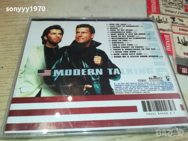 MODERN TALKING CD 1205251725, снимка 3 - CD дискове - 50256723